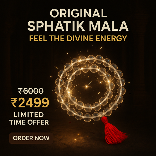 Premium Original 8mm Sphatik Mala